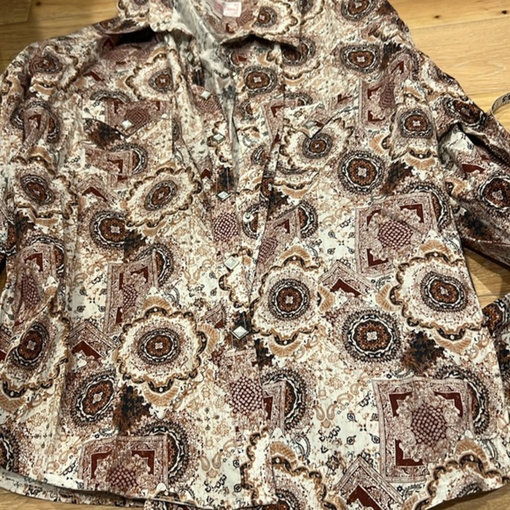 Panhandle slim women’s‎ XL western shirt like new